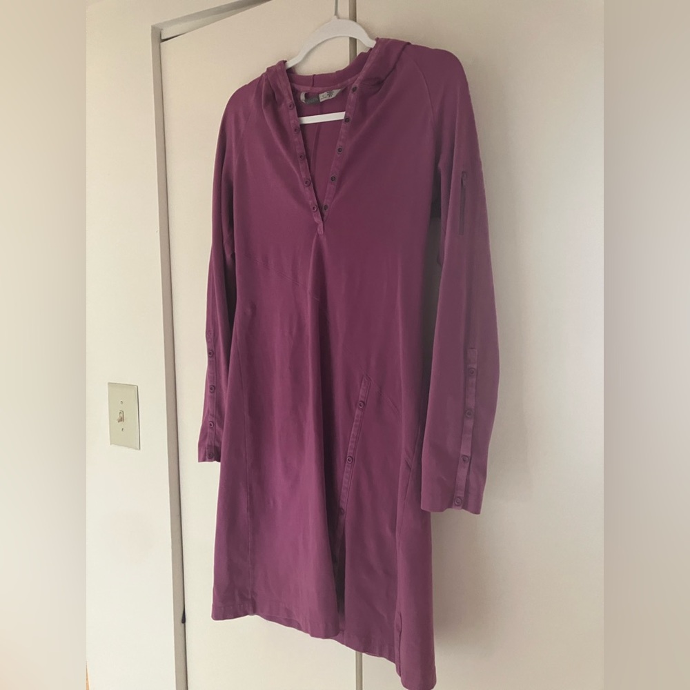 Casual purple dress